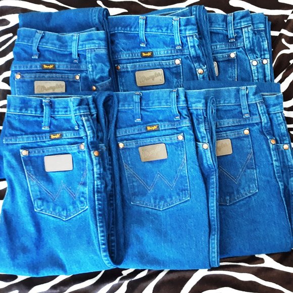 Wrangler Men's Cowboy Bootcut Slim Fit Jeans - Picture 2 of 2